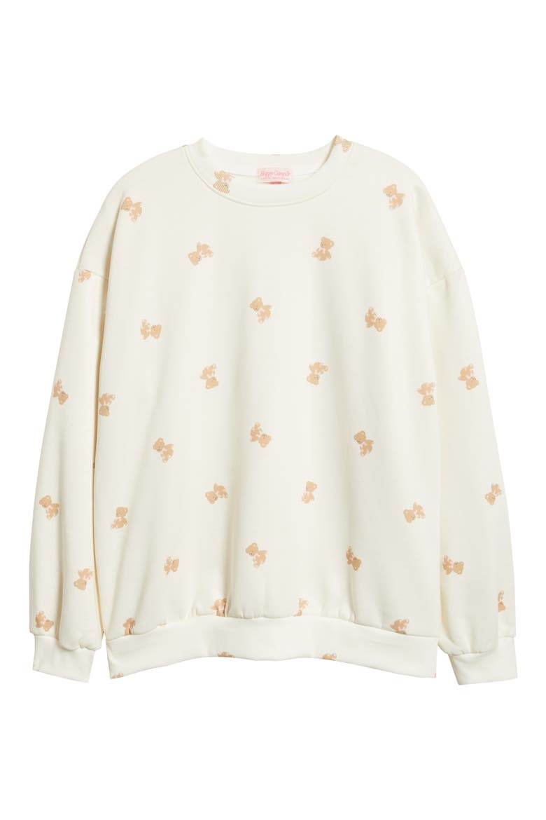 Dreams Crewneck Sweatshirt, Alternate, color, CREAM