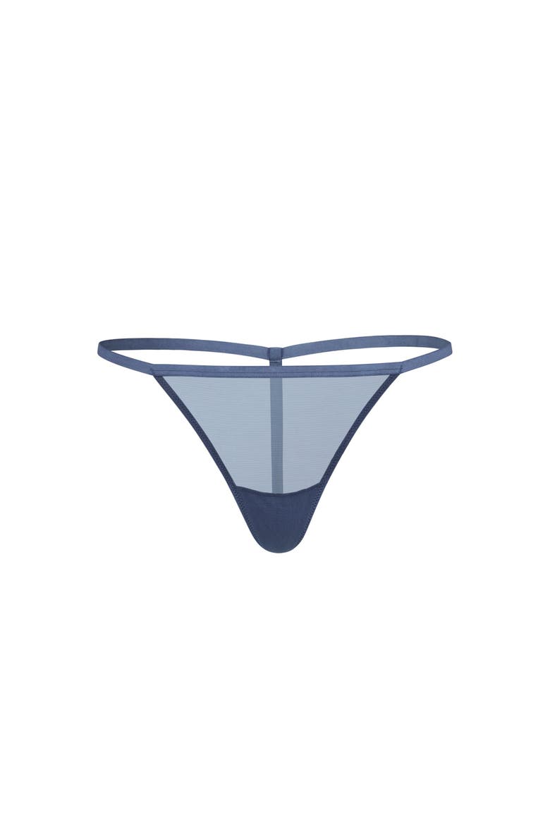Tayla G-String Panties, Alternate, color, Dark blue