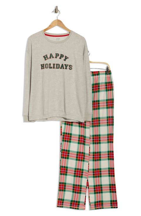 Dad Matching Family Long Sleeve Pullover & Pants Pajamas