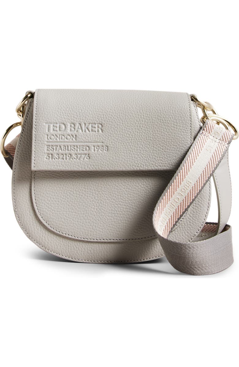 Ted Baker London Daliai Leather Crossbody Bag, Main, color,