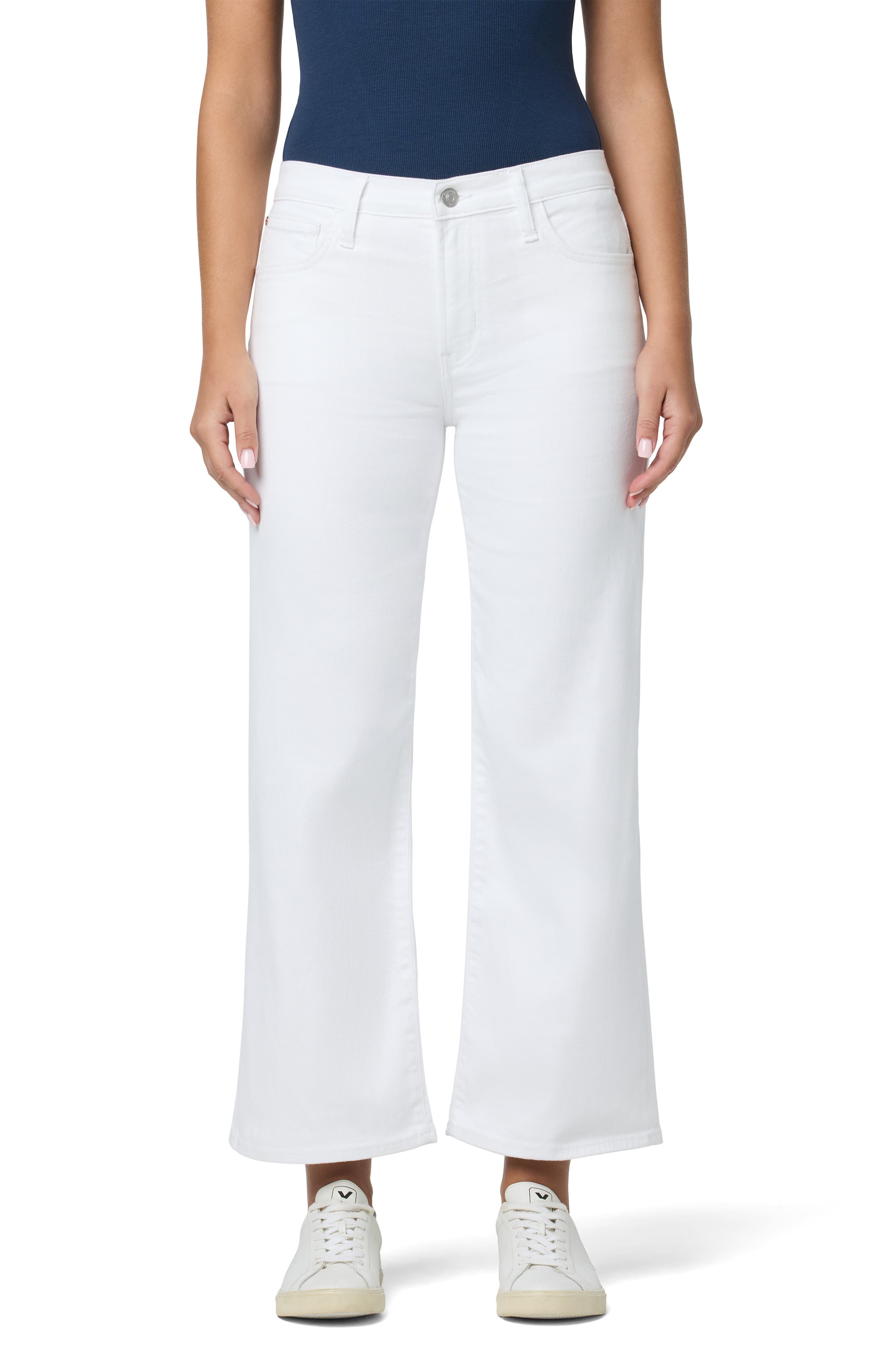 Hudson Jeans Rosalie High Waist Ankle Wide Leg Jeans