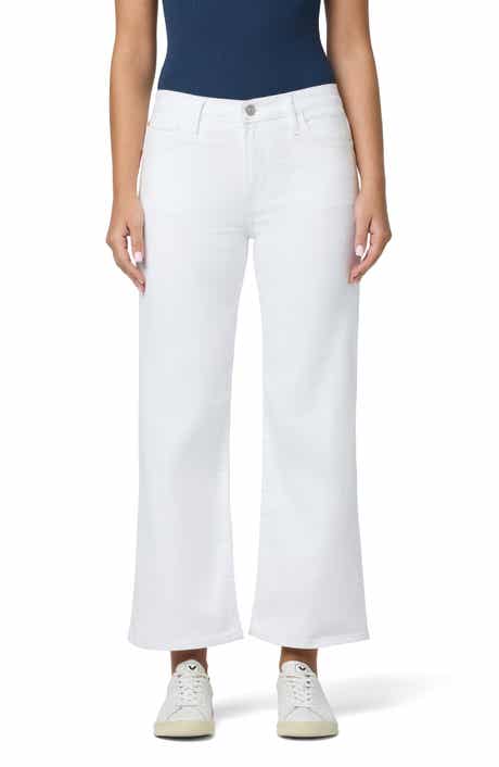 Hudson Jeans Rosalie High Waist Ankle Wide Leg Jeans