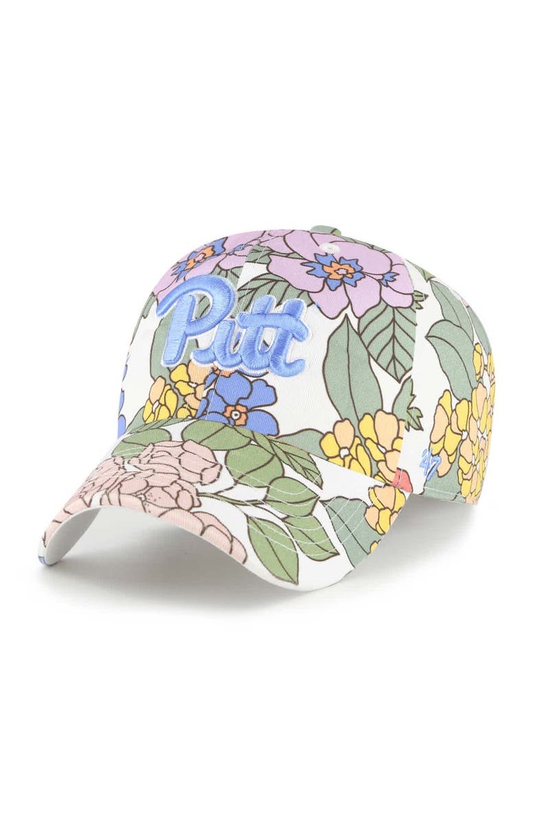 '47 Women's '47  Pitt Panthers Florentina Clean Up Adjustable Hat, Main, color, 