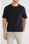 Relaxed Fit Textured Crewneck T-Shirt