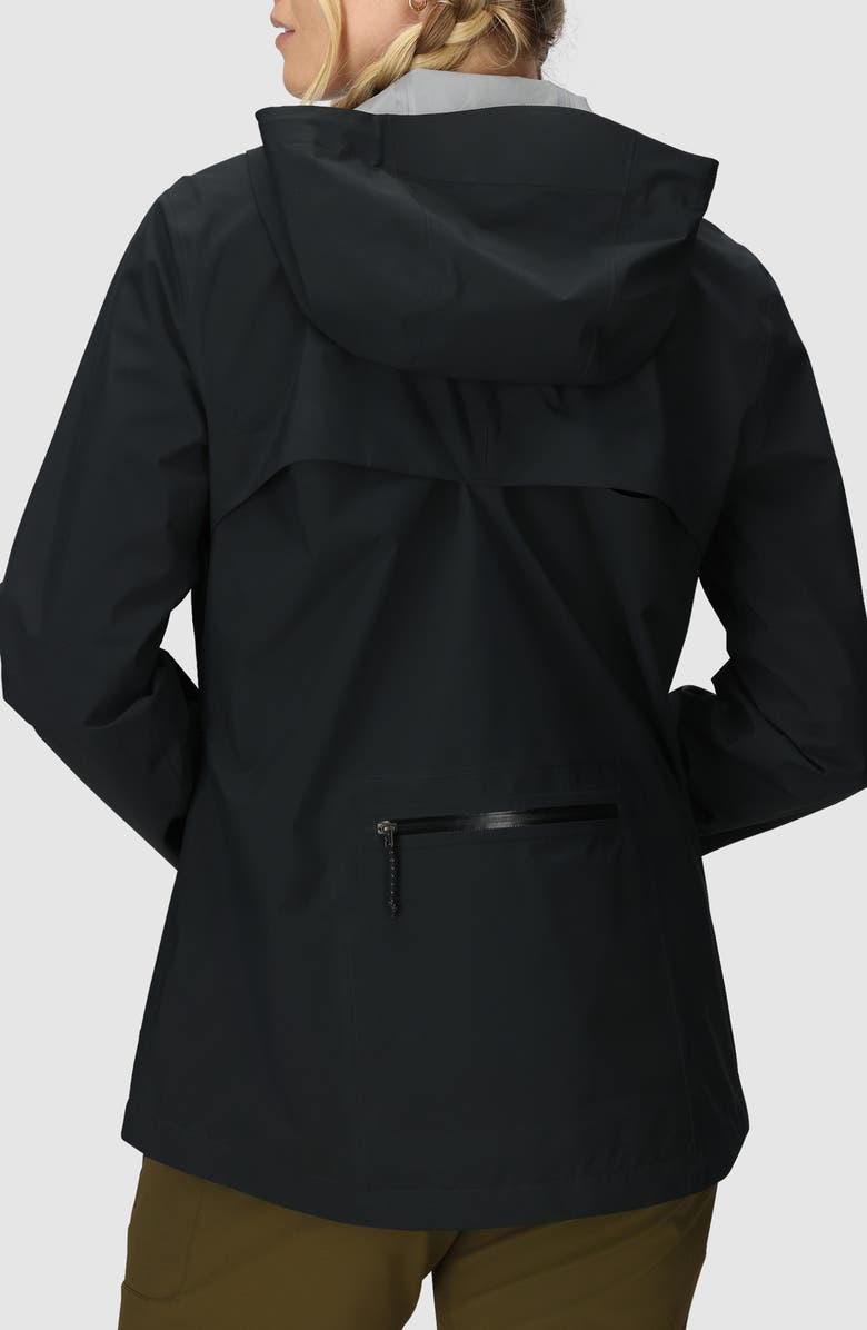 Outdoor Research Freewheel Stretch Rain Jacket, Alternate, color, Black