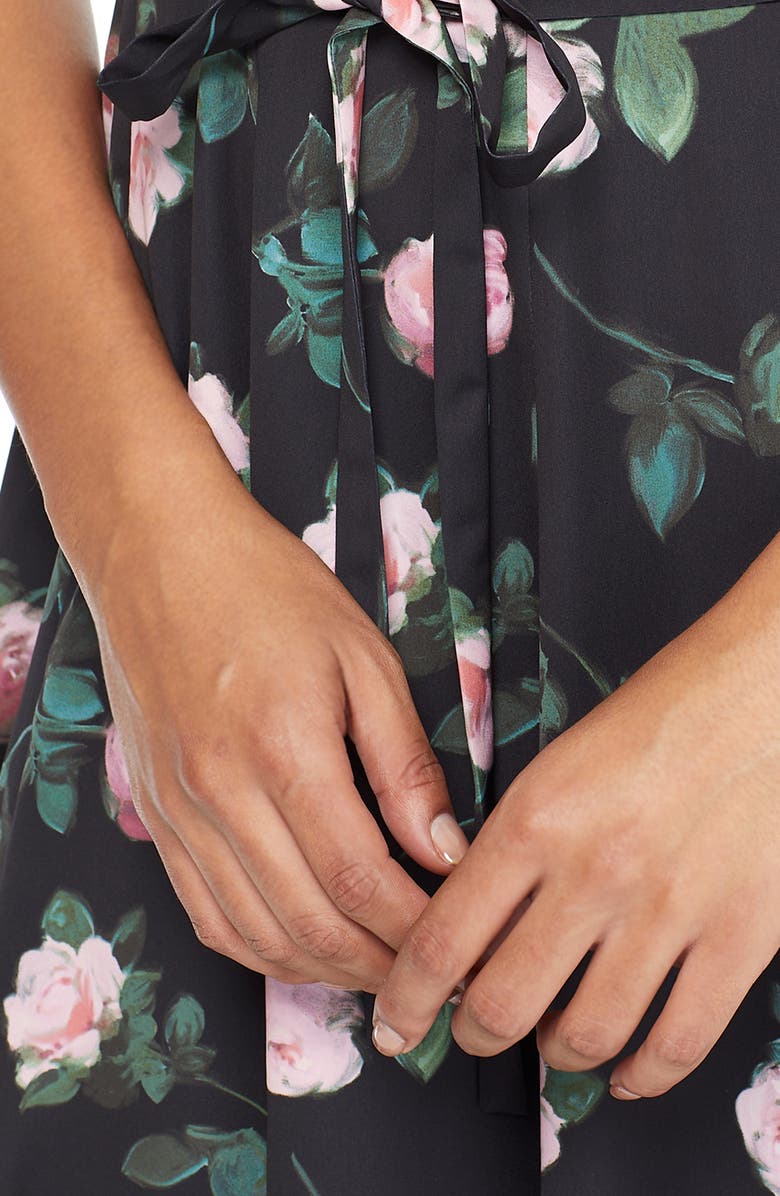 Gal Meets Glam Collection Sadie Cowl Back Satin Dress, Alternate, color,