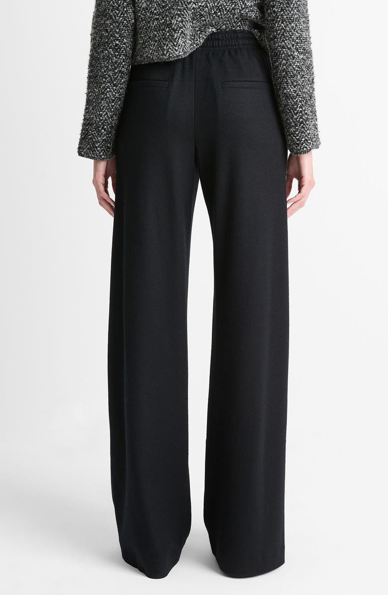 Vince Wool Blend Pull-On Wide Leg Drawstring Pants, Alternate, color,