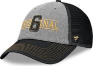 FANATICS Men's Fanatics Gray Original 6 Rugged Trucker Adjustable Hat