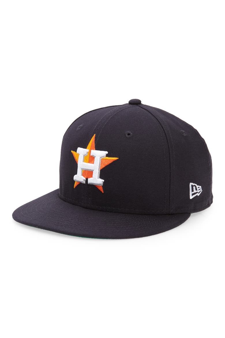Men's New Era Navy Houston Astros Eric Emanuel 59FIFTY Fitted Hat, Main, color, HOUSTON ASTROS