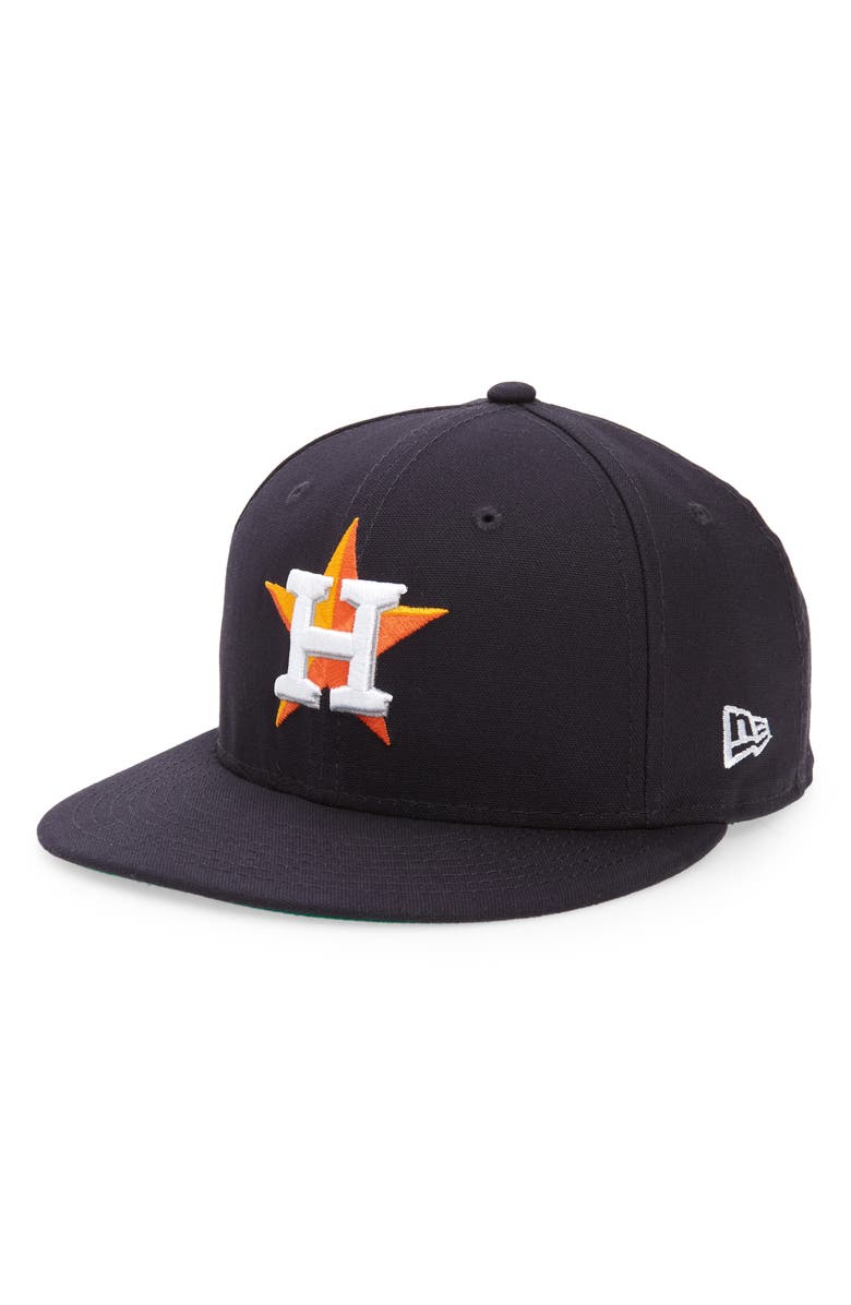 New Era Men's New Era Navy Houston Astros Eric Emanuel 59FIFTY Fitted Hat, Main, color, 