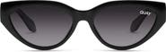 QUAY Narrow Down 57mm Cat Eye Sunglasses