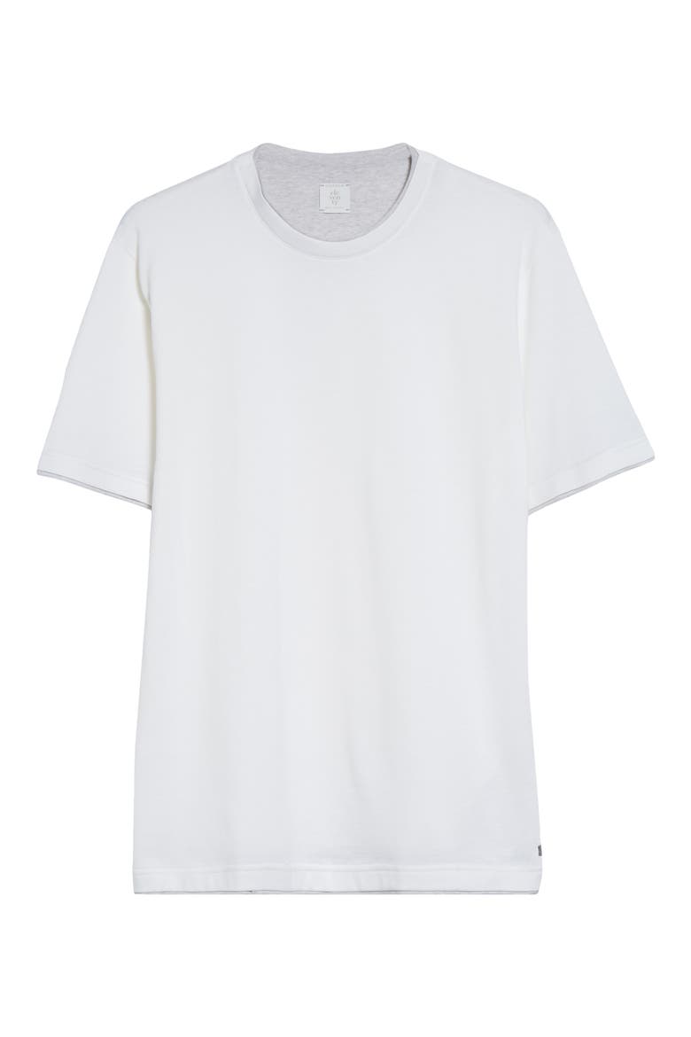 Crewneck T-Shirt, Alternate, color, 01- 13- WHITE LIGHT GREY