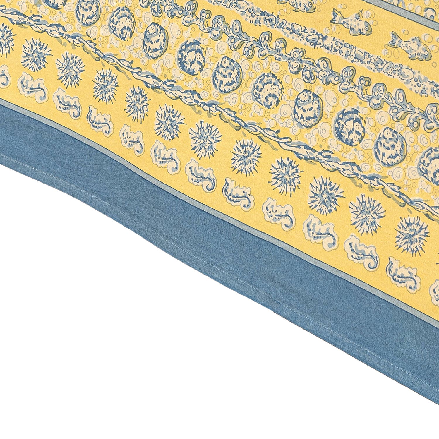 Blue/Yellow 70" Round