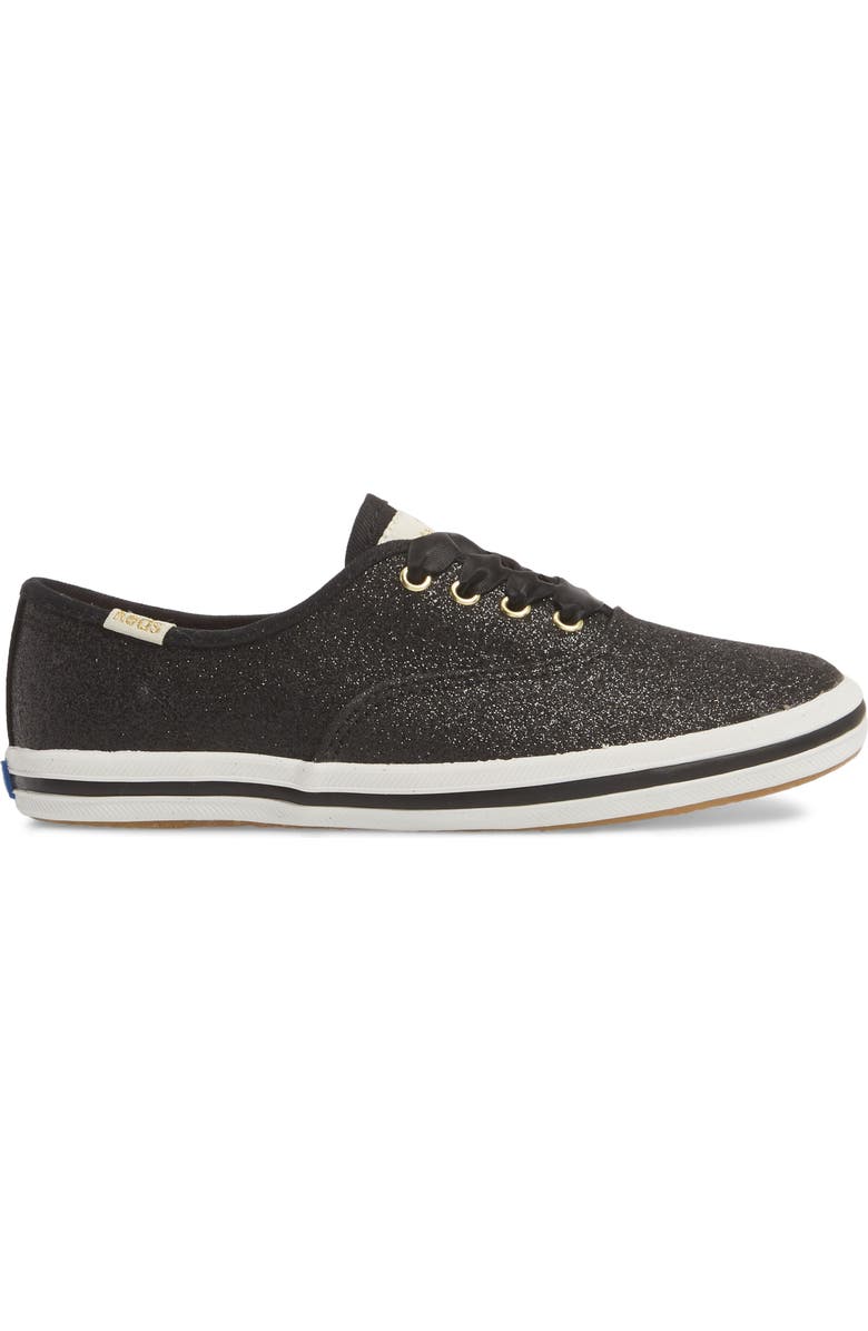 Keds<sup>®</sup> x kate spade new york Champion Glitter Sneaker, Alternate, color,