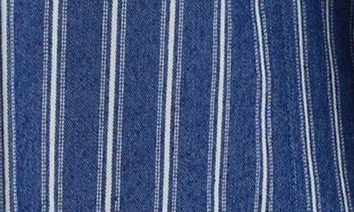 Nydj Mona High Waist Crop Wide Leg Jeans In Huelva Stripe