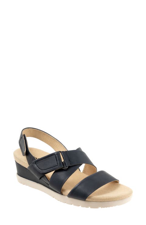 Novi Ankle Strap Wedge Sandal