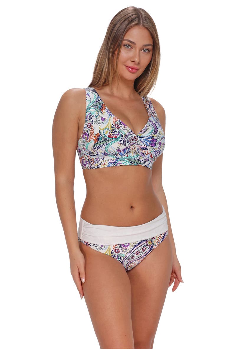 Sunsets Elsie Bikini Swimsuit Top - DD Cup, Alternate, color, Tide Pool Twist