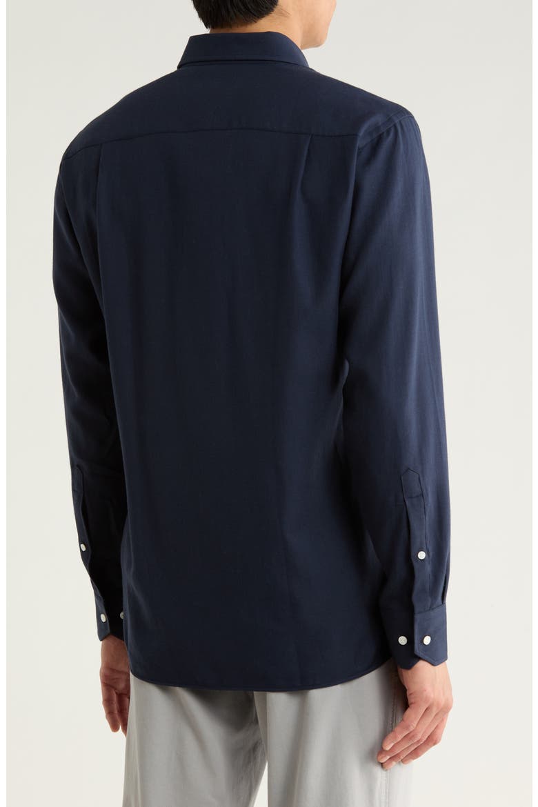 Amble Sport Shirt, Alternate, color, NAVY