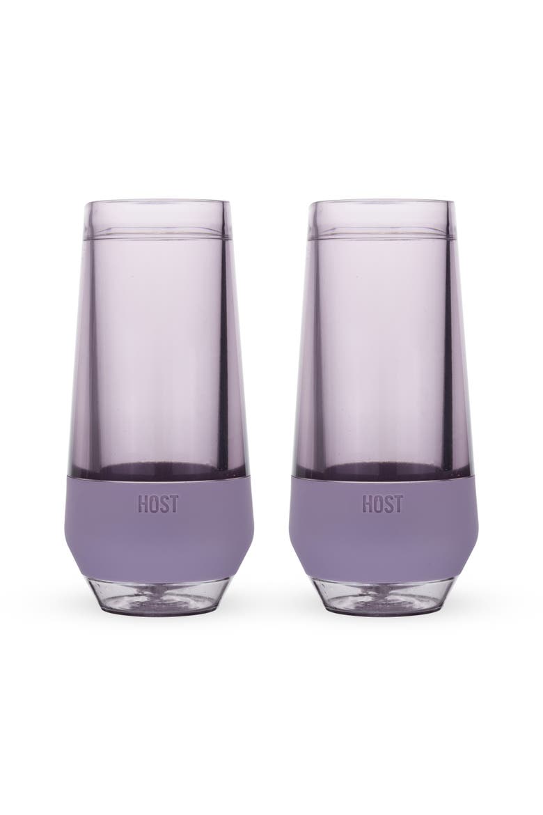 Champagne FREEZE Cooling Cup Set of 2, Alternate, color, Deep Lilac