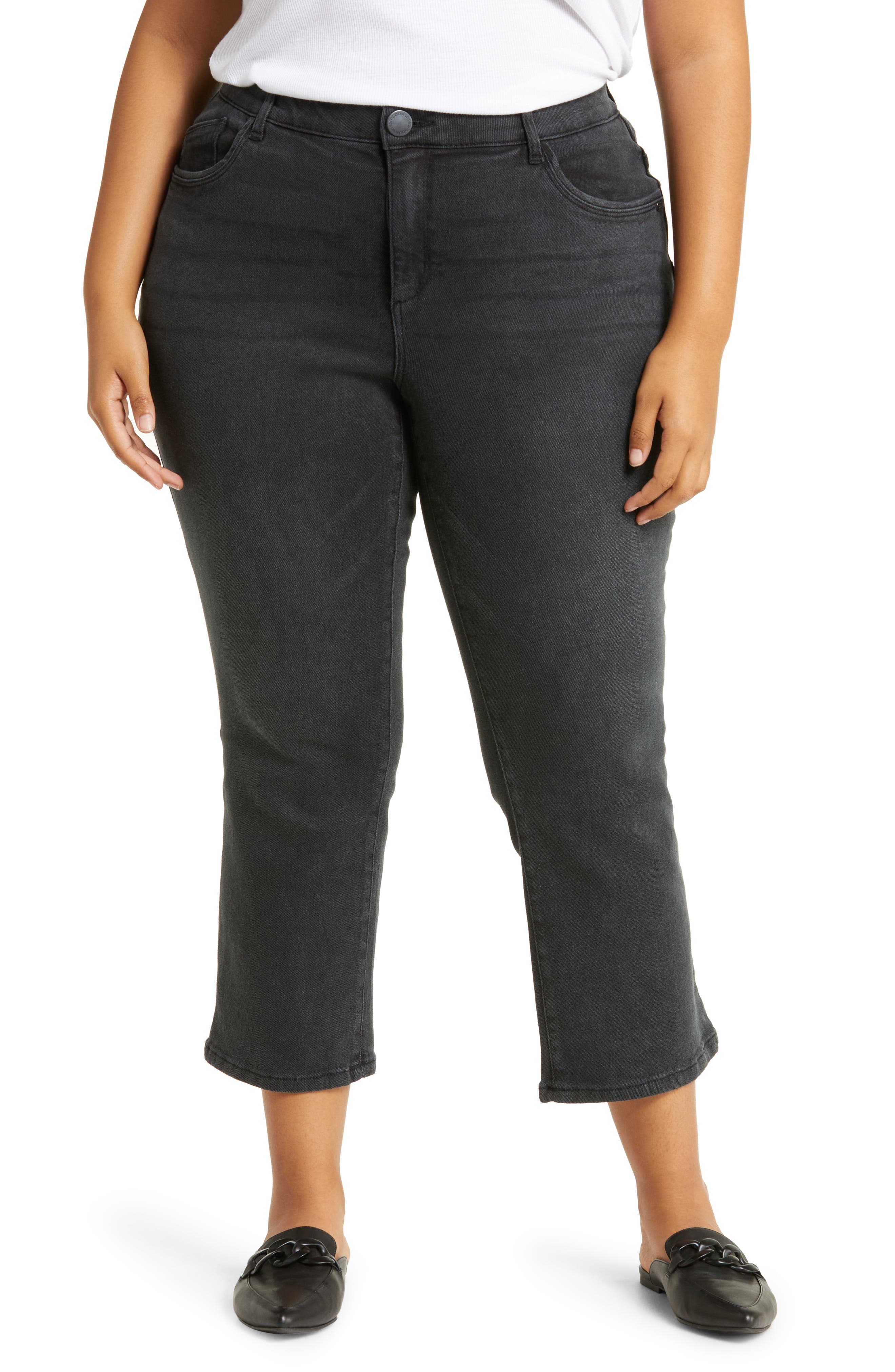 'Ab'Solution High Waist Crop Jeans