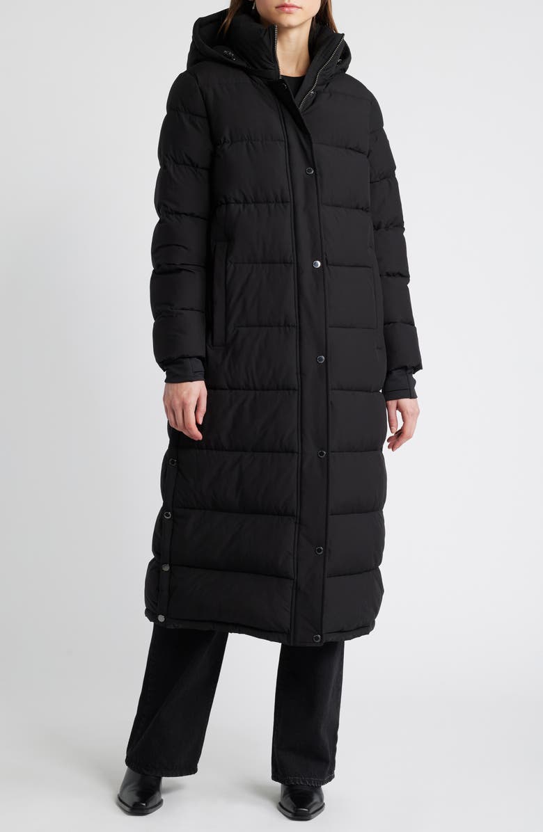 BCBGMAXAZRIA Long Puffer Coat, Main, color,