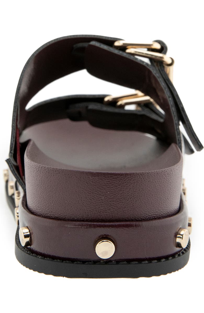 BCBGeneration Bamba Slide Sandal, Alternate, color, Dark Cherry