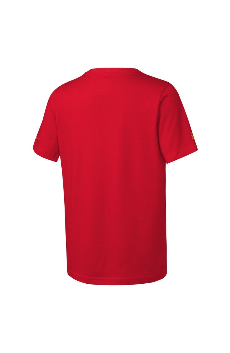 Nike Youth Nike Red Kansas City Chiefs Sideline Team Issue T-Shirt, Alternate, color, Red