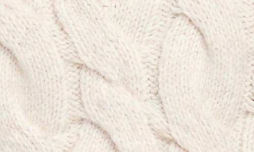 Karen Kane Cable Knit Sweater Vest In White