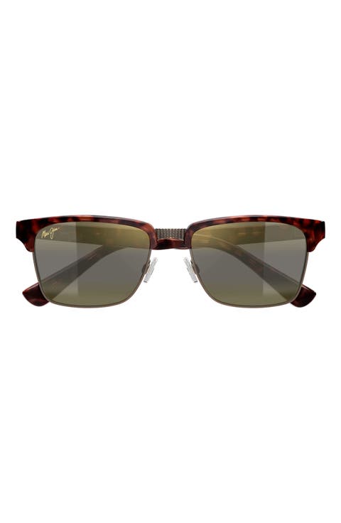Kawika XL 58mm PolarizedPlus2® Rectangular Sunglasses