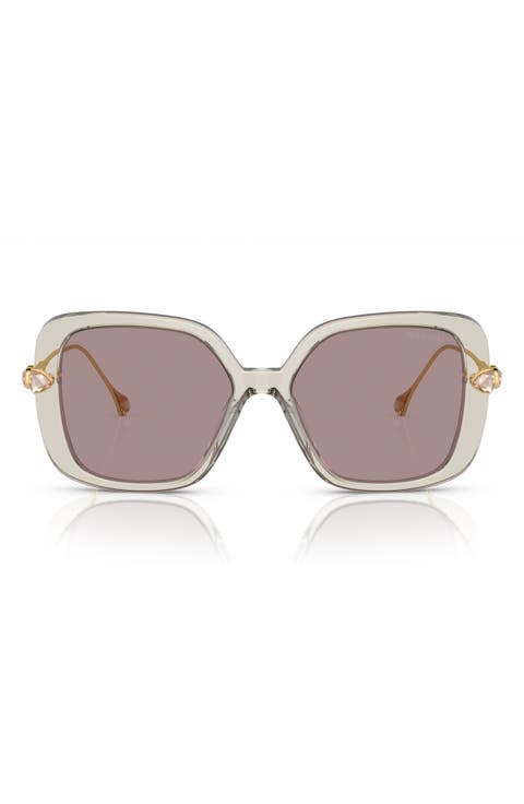 56mm Square Sunglasses