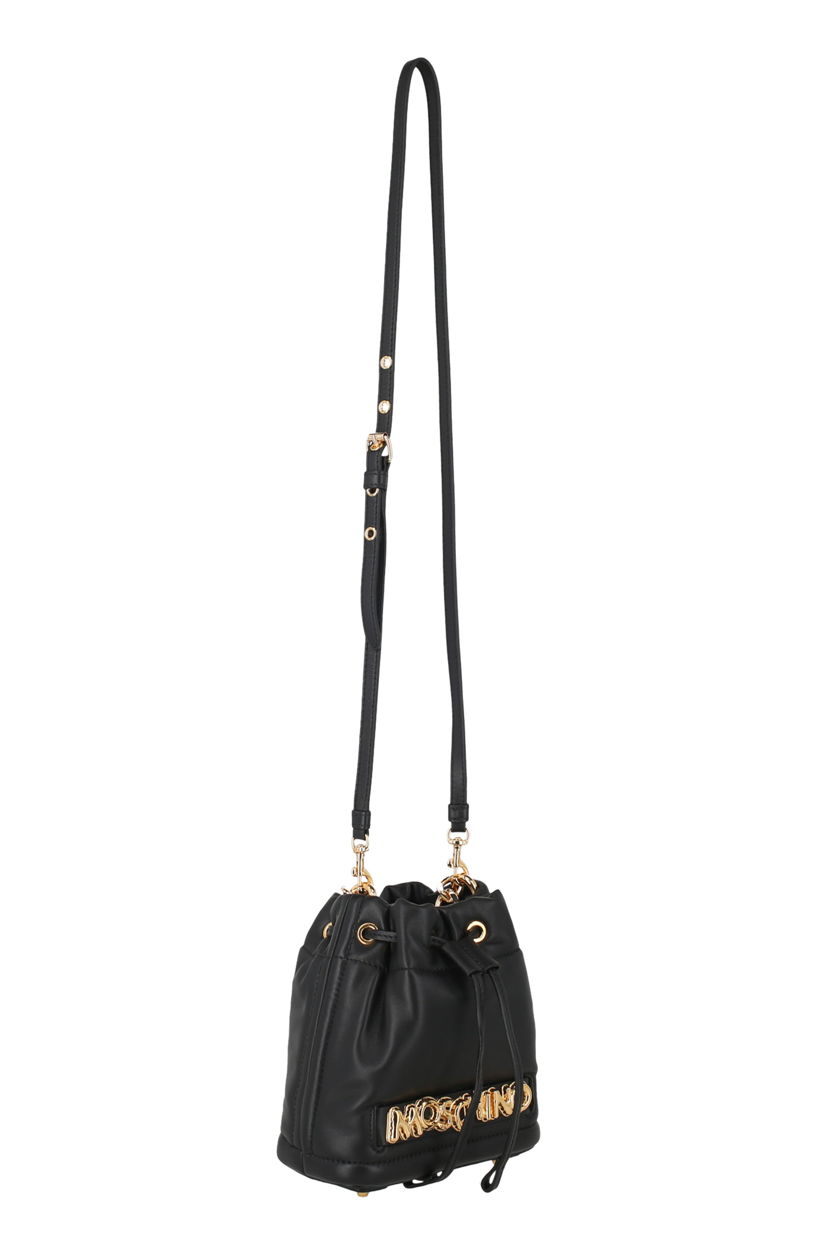 Moschino Bucket Bag, Alternate, color, 