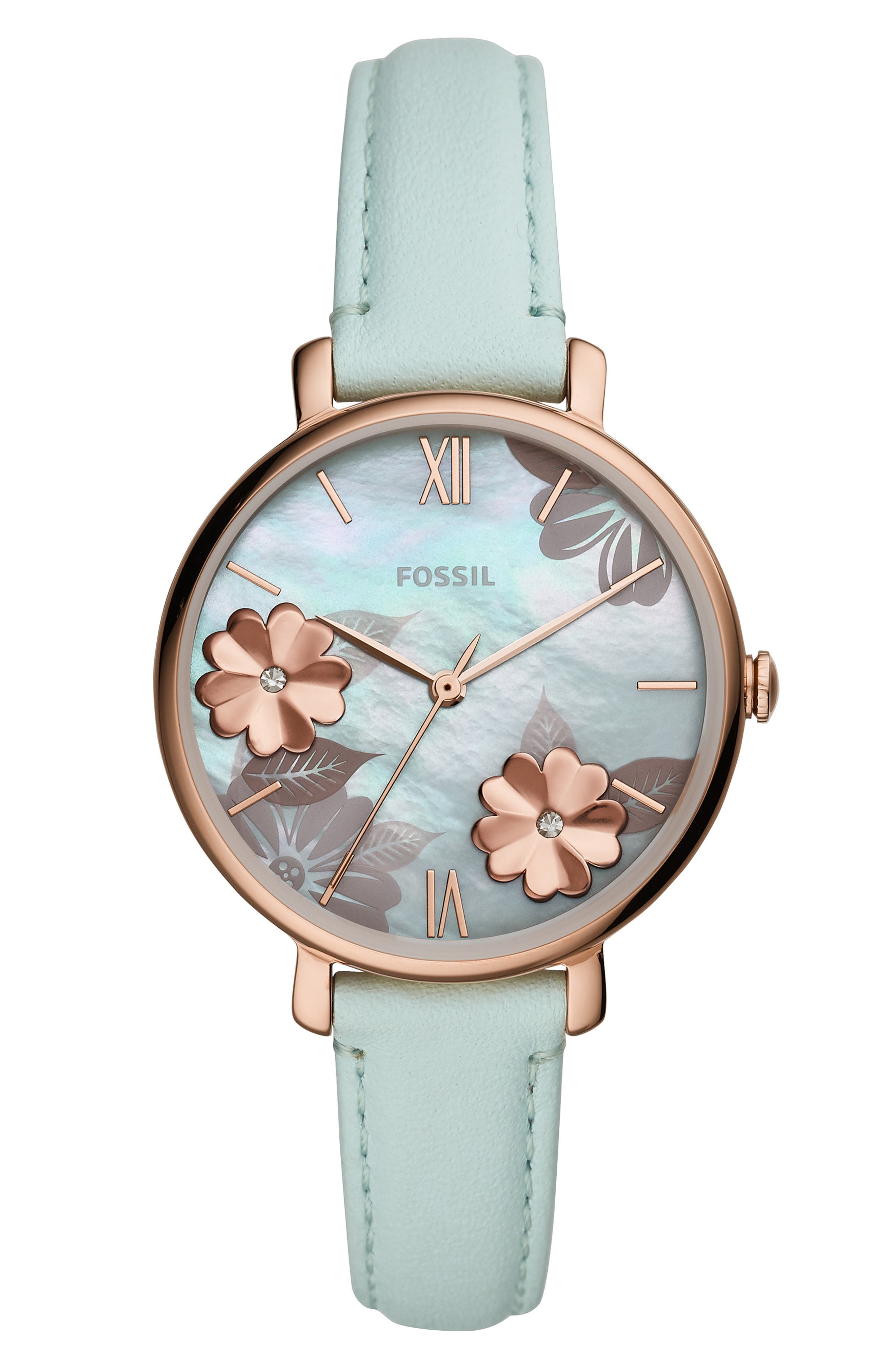 Fossil RD RG GRN STP (Women) | Nordstromrack