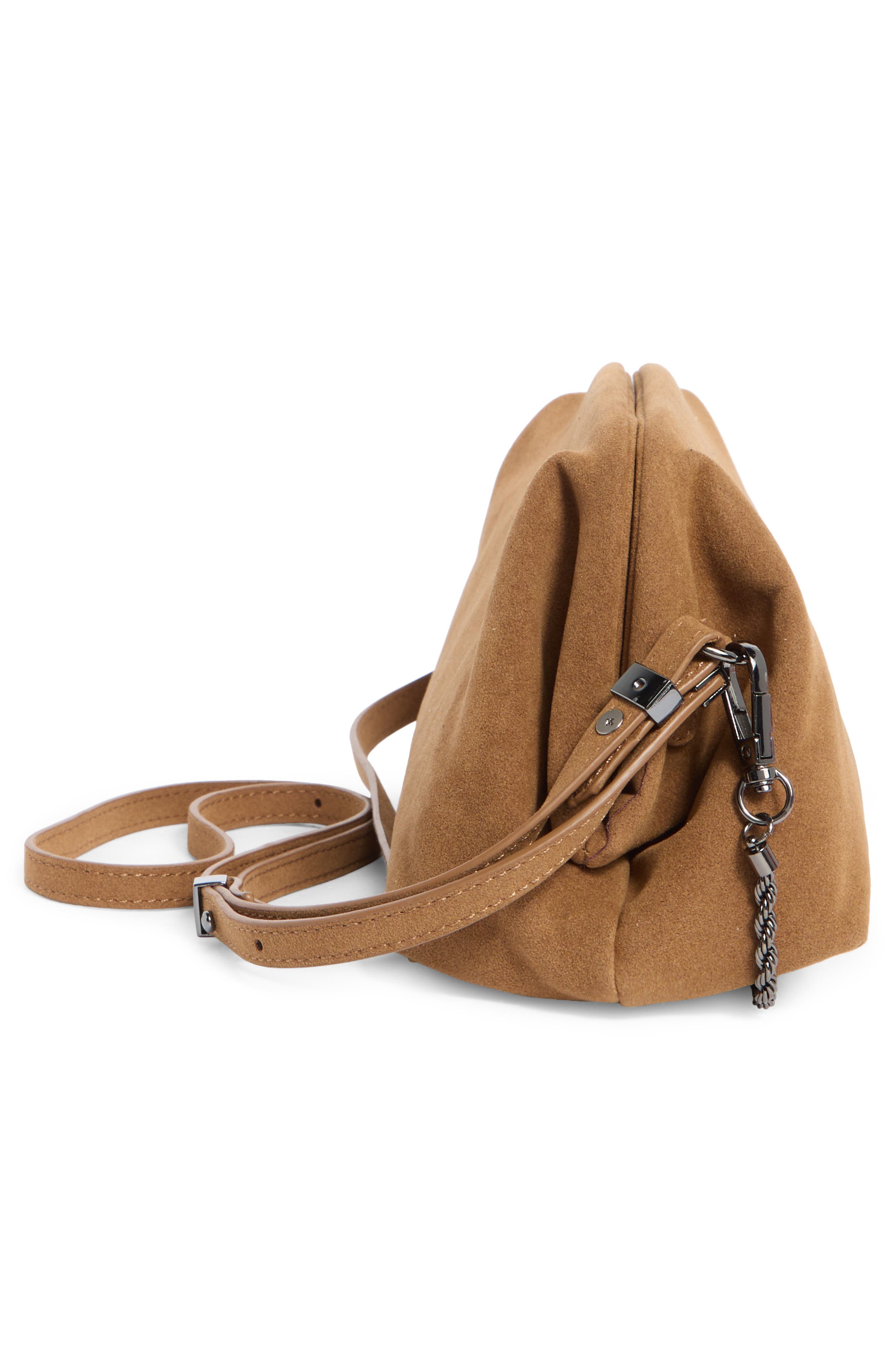 BCBG East/West Shoulder Bag, Alternate, color, Carmel