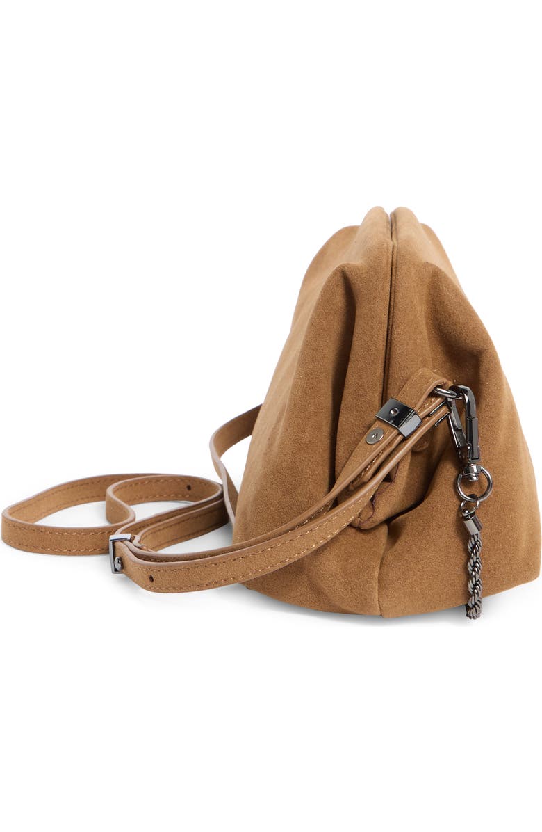 BCBG East/West Shoulder Bag, Alternate, color, Carmel