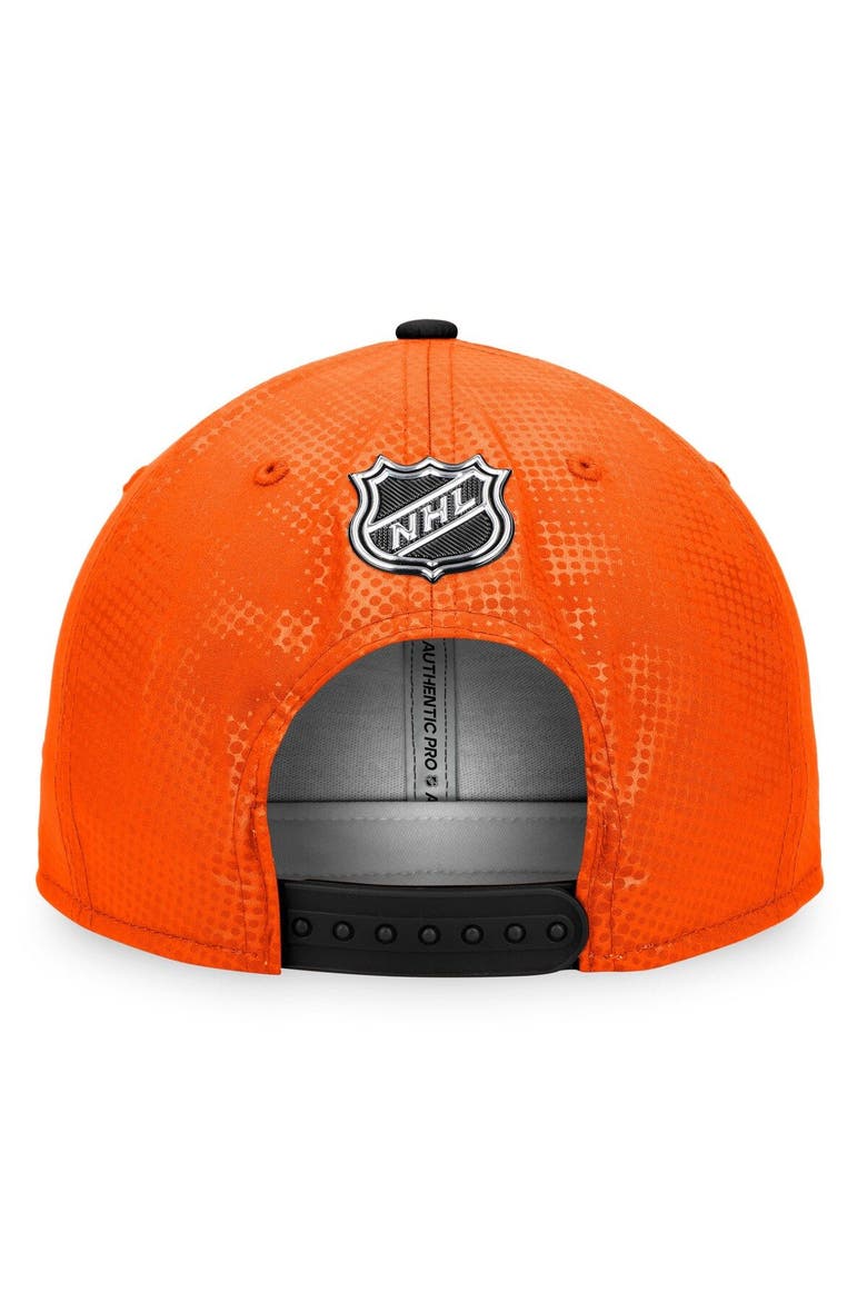 Men's Fanatics Branded Orange/Black Anaheim Ducks Authentic Pro Alternate Logo Snapback Hat, Alternate, color, Orange