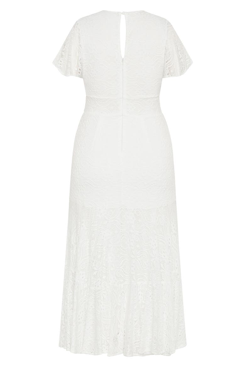 Christa Lace Shift Dress, Alternate, color, IVORY