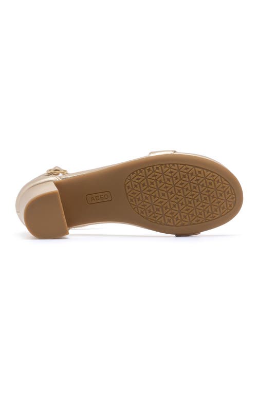 Abeo Tempo Strap In Red Leather - Regular