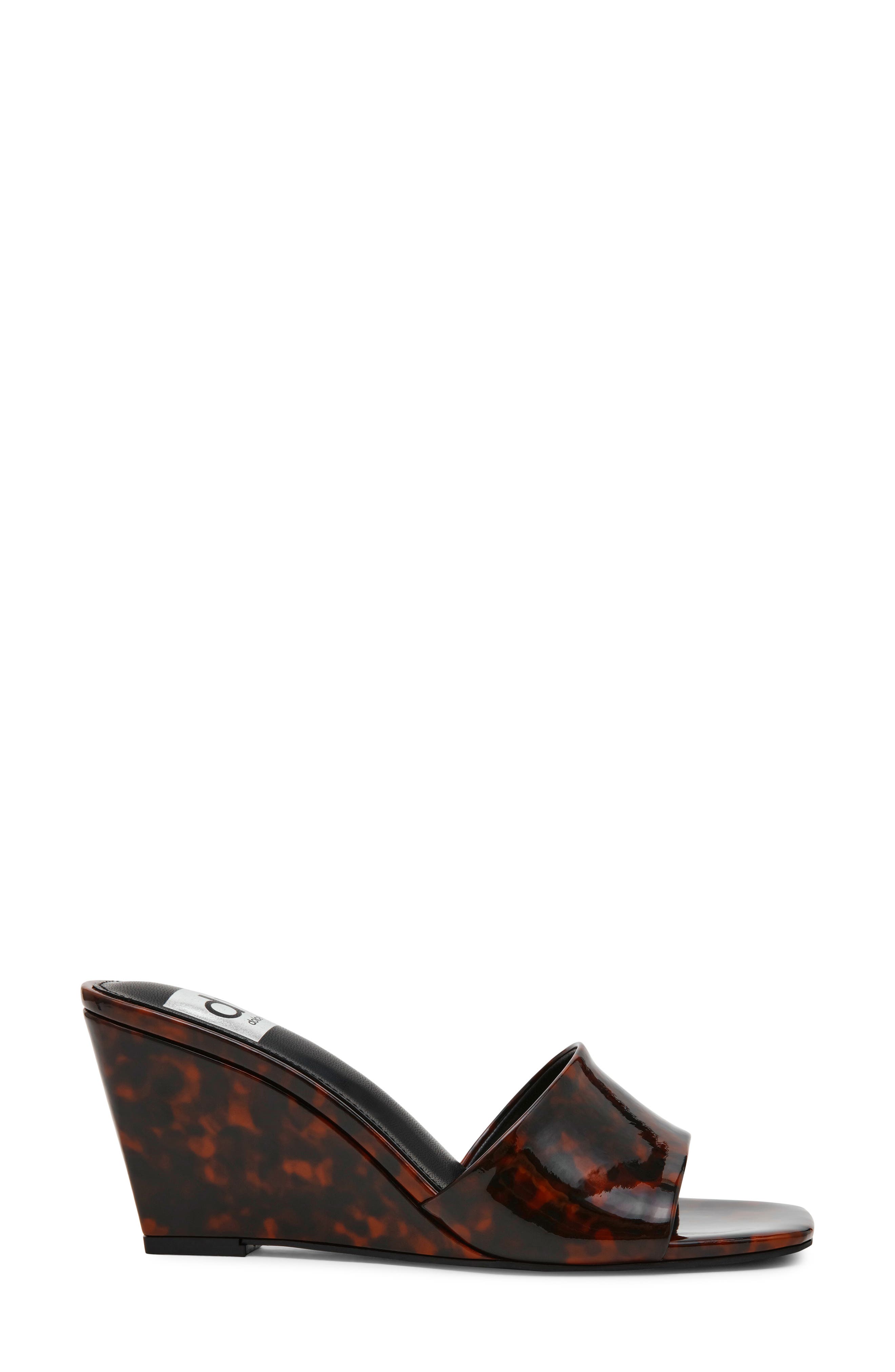 Everess Square Toe Mule, Alternate, color, TORTOISE