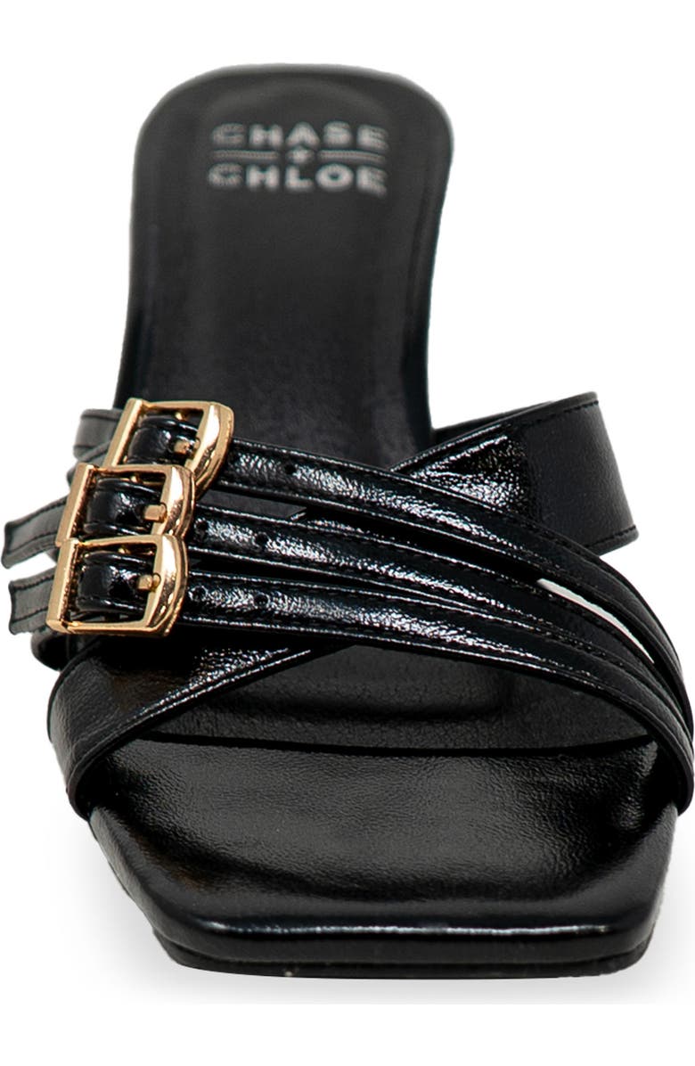 CHASE AND CHLOE Johari Slide Sandal, Alternate, color,