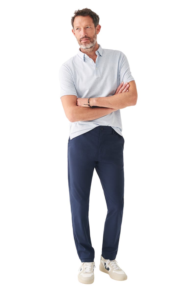 Faherty Movement Chino Pants, Alternate, color, Navy