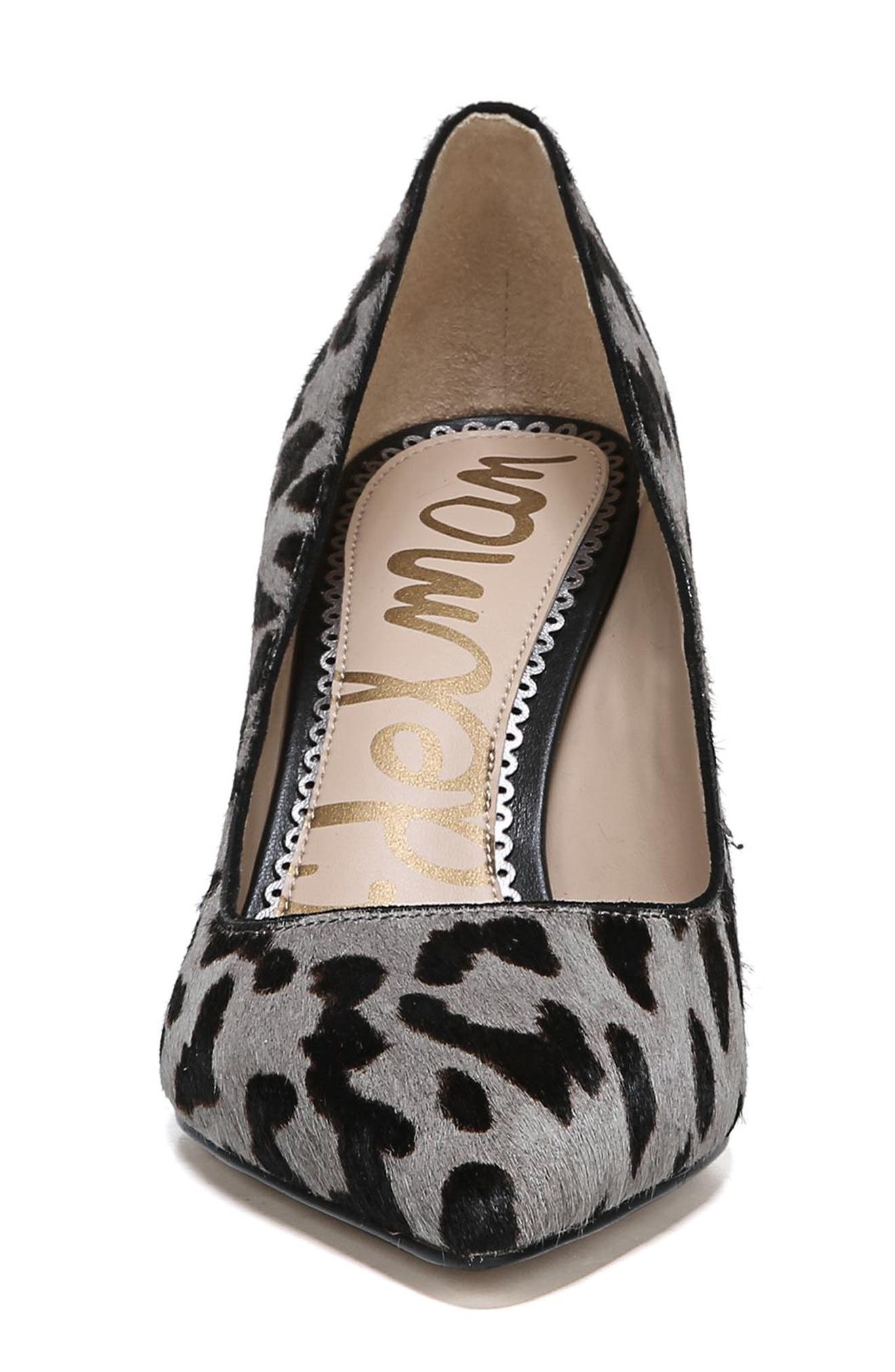 Tatiana Genuine Calf Hair Pump, Alternate, color, CLOUDED LEOPARD BRAHMA HAIR