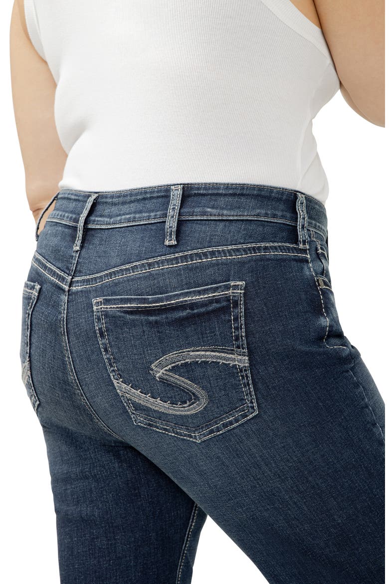 Suki Curvy Mid Rise Bootcut Jeans, Alternate, color, SUTTON