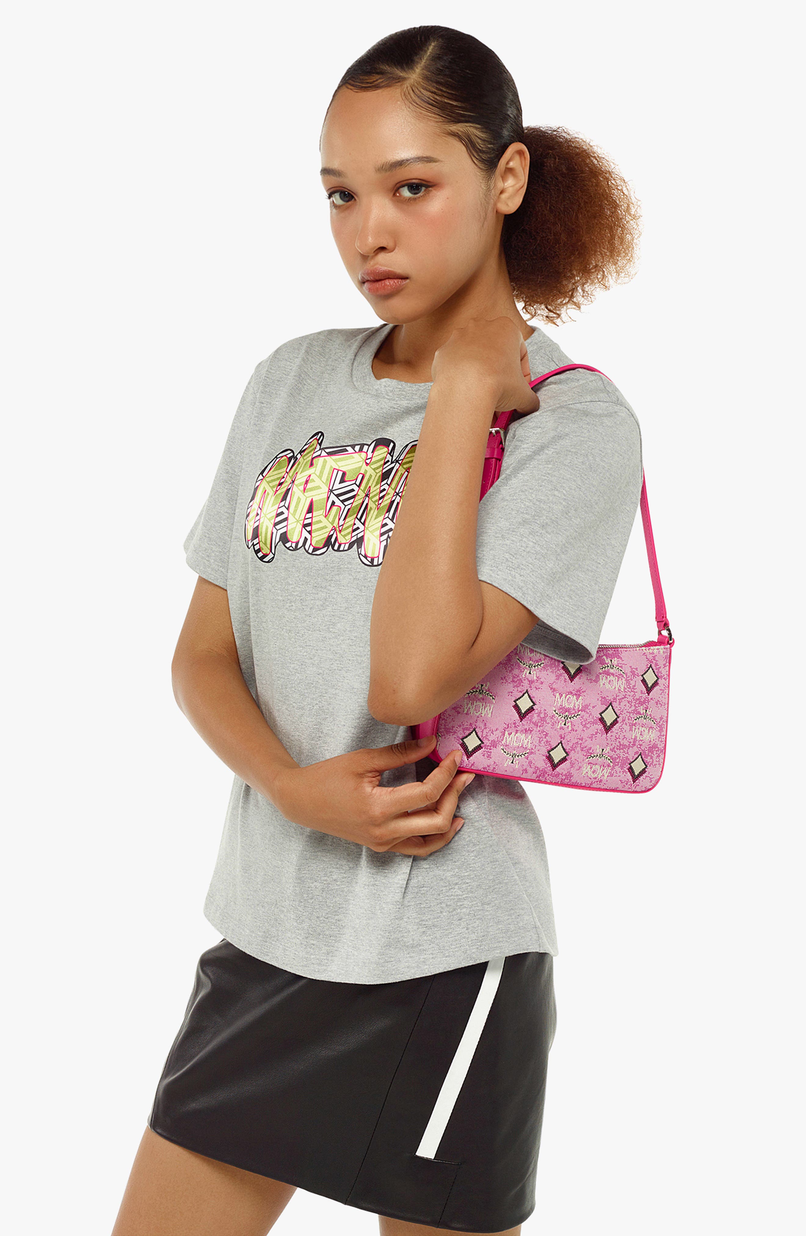 MCM Portuna Shoulder Bag, Alternate, color, 