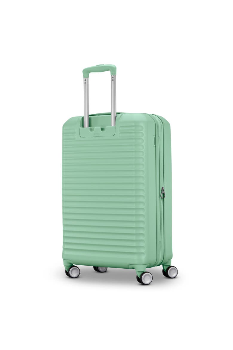 Stratum 3.0 Hardside Expandable 24" Medium Checked Luggage, Alternate, color, Surreal Green