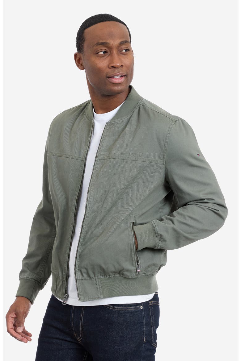 Cotton Bomber Jacket, Alternate, color, MILITARY