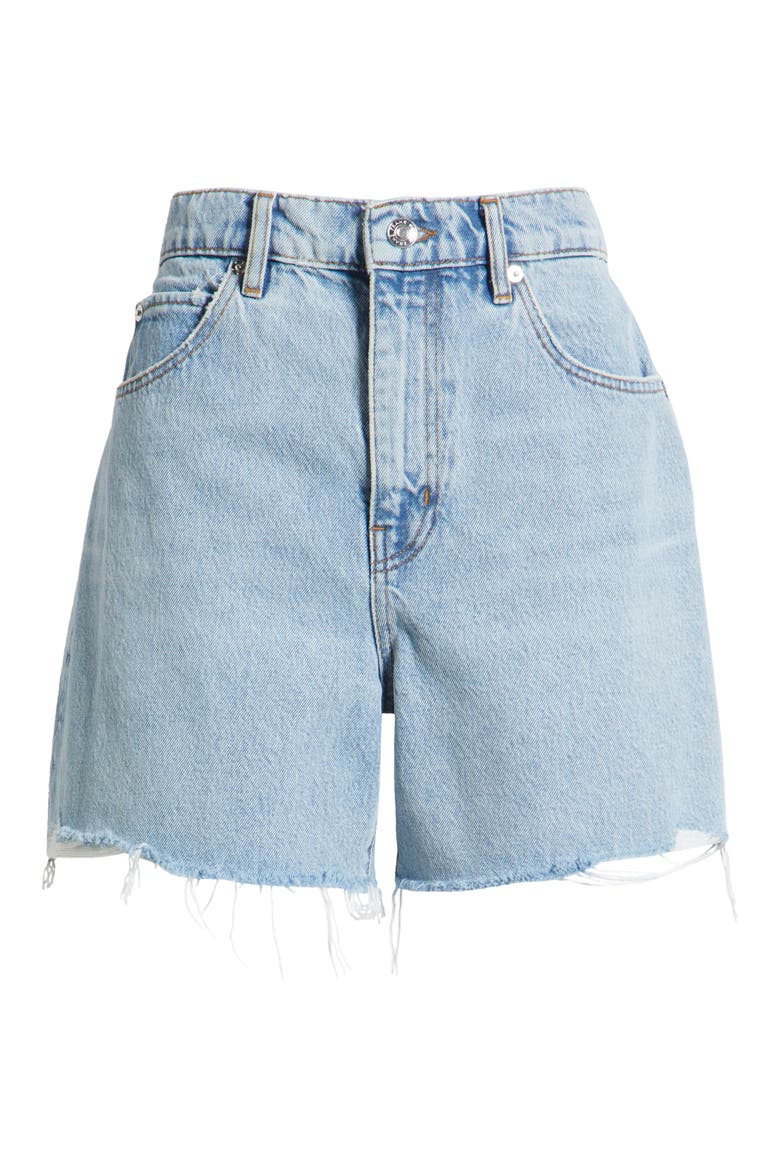 The Easy High Waist Cutoff Shorts, Alternate, color, SWINDLE