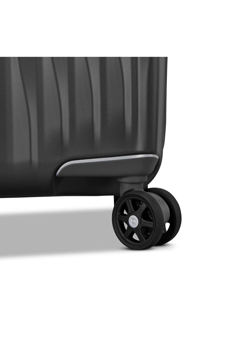 Uplift Hardside 28" Large Checked Spinner Luggage, Alternate, color, Phantom Black