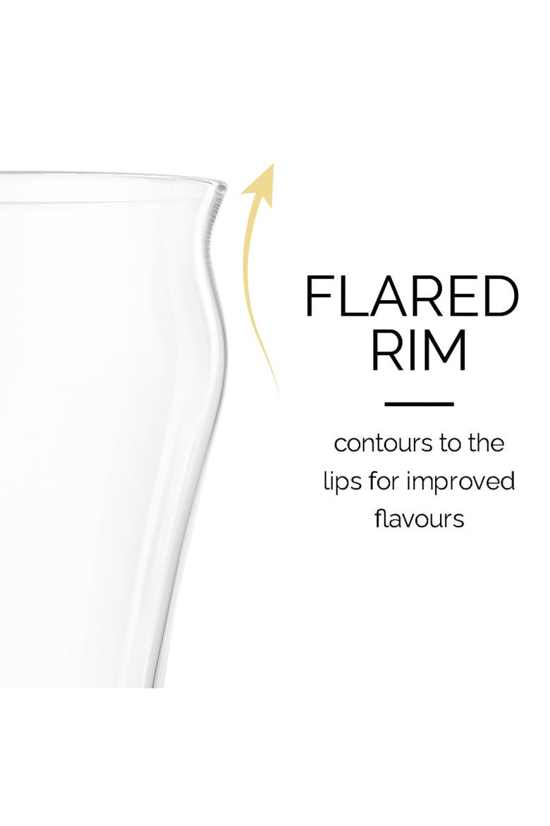 Brewhouse Beer Glass - Set of 4 - 17 oz, Alternate, color, Clear