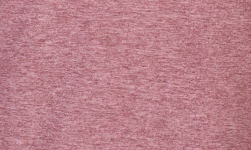 Tailorbyrd Brushed Mélange Long Sleeve Henley In Purple
