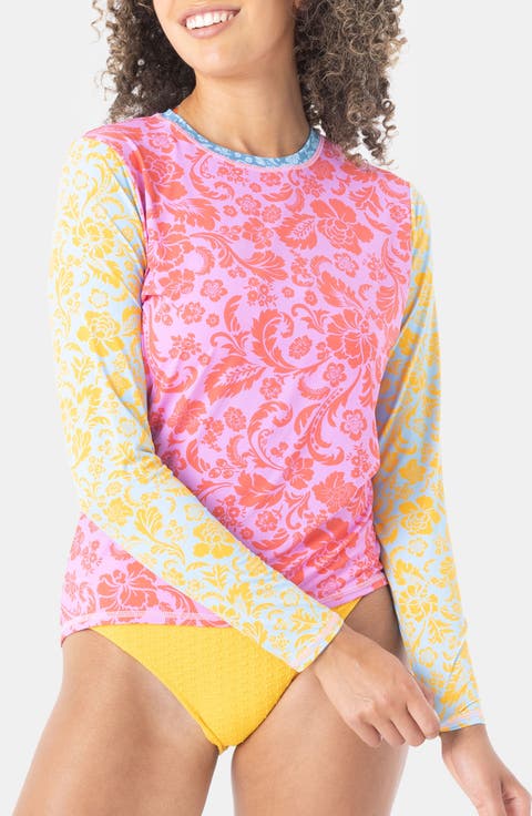 Tapestry Patchwork Cover-Up Shirt